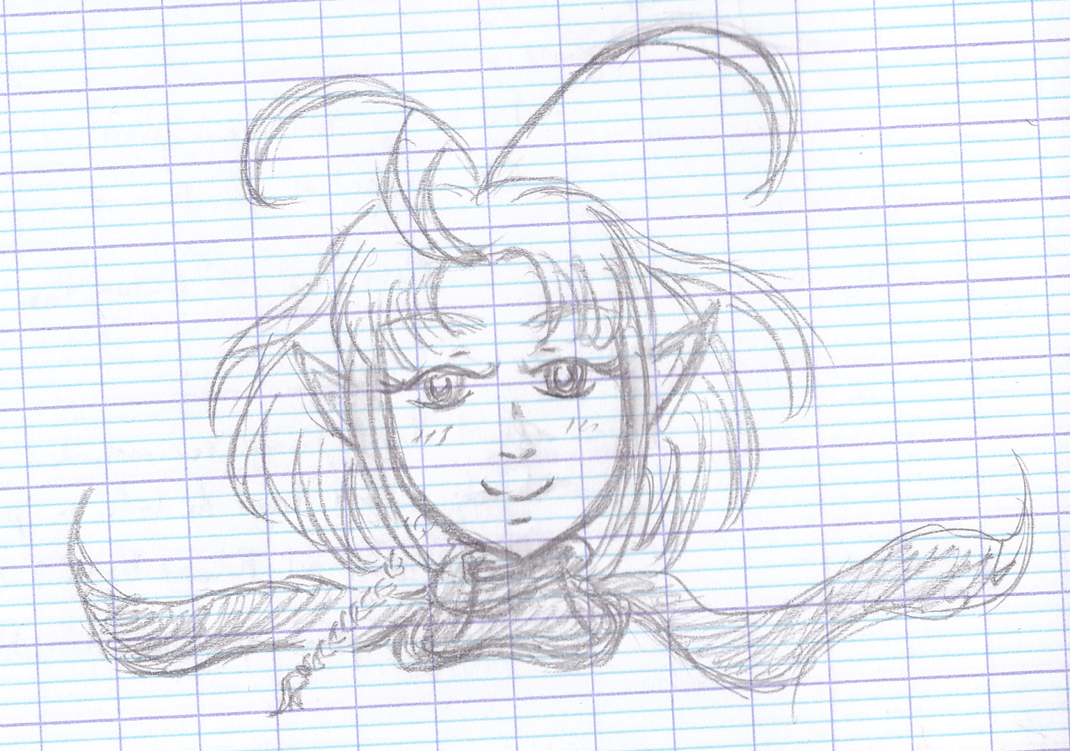 Mana 2016 concept art in a notebook