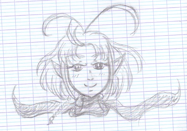 Mana 2016 concept art in a notebook